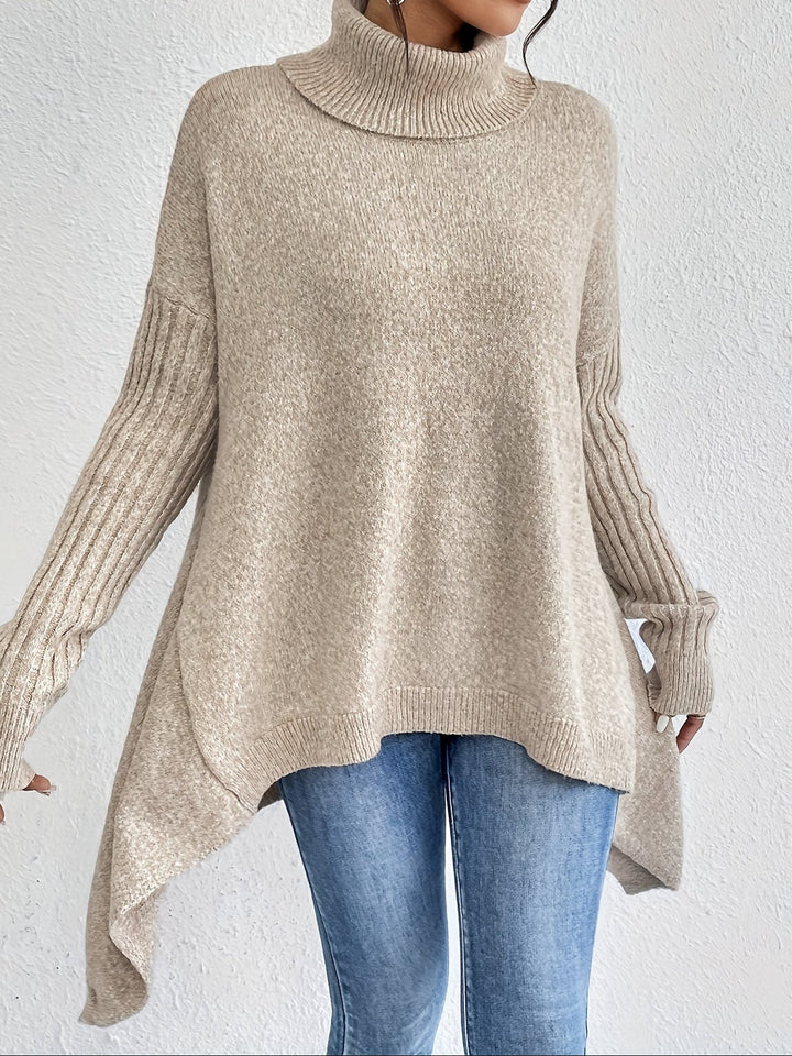Shelley™ | Asymmetric Drape Jumper