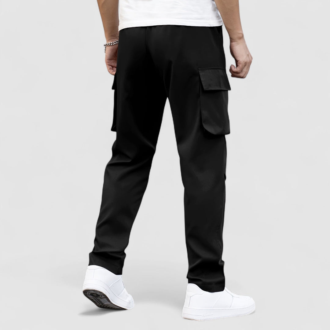 Michael Sydney men's waterproof stretch cargo pants, front view