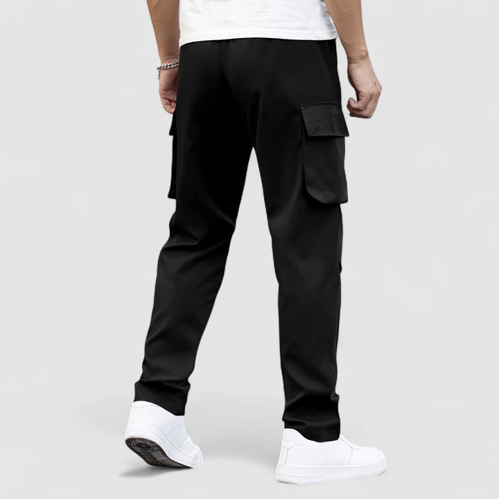 Michael Sydney men's waterproof stretch cargo pants, front view