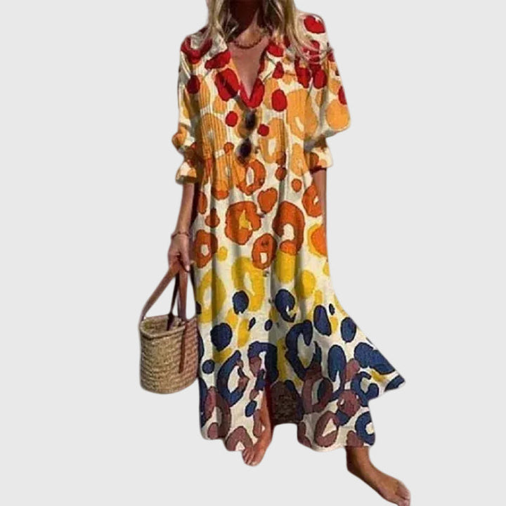 Nicole™ | Boho Maxi Dress