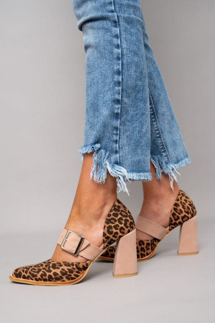 Kathleen™ | Leopard-Print Pointed Heels