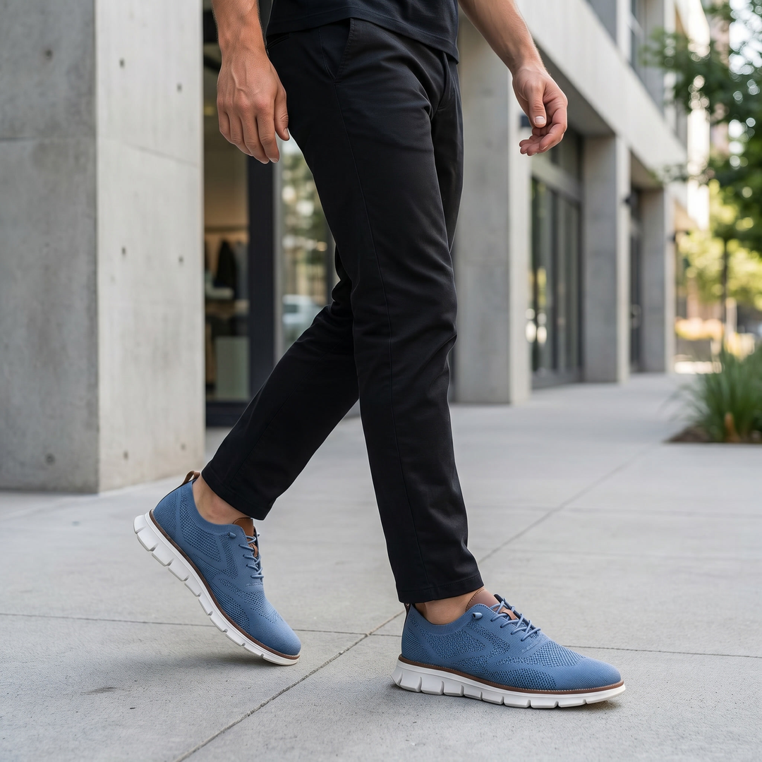 Craig Sock-Fit Lace-Up Casual Shoes