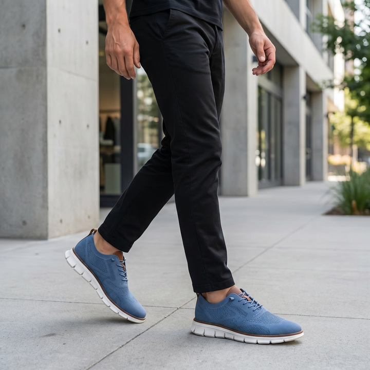 Craig Sock-Fit Lace-Up Casual Shoes