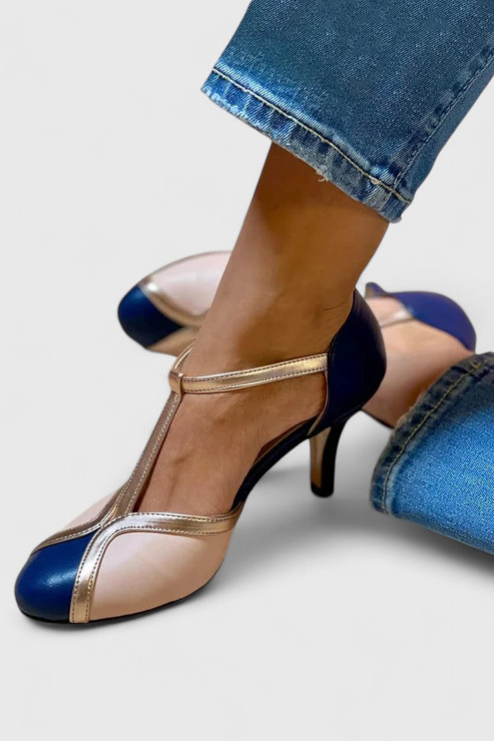 Anne™ | T-Strap Comfort Heels