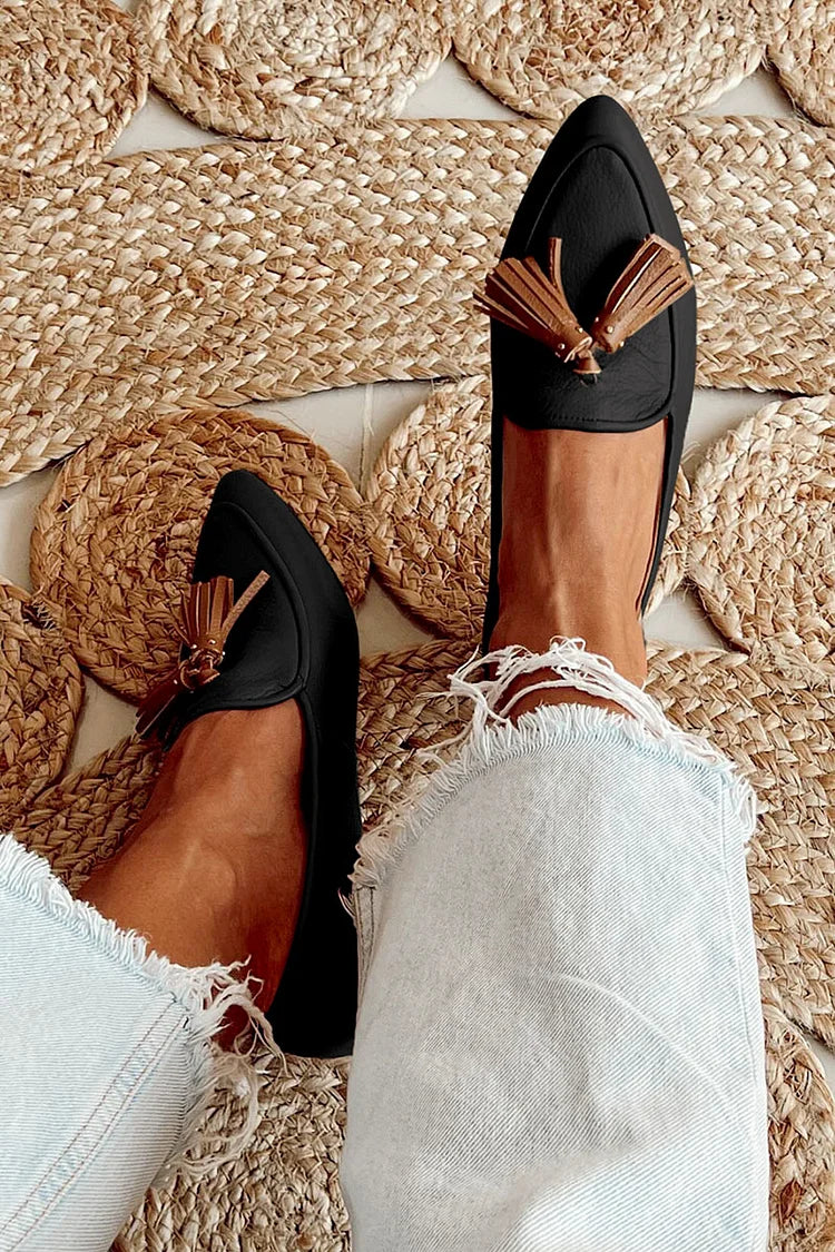 Marjorie™ | Modern Fringe Loafers