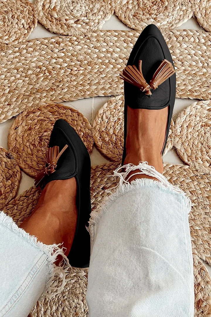 Marjorie™ | Modern Fringe Loafers