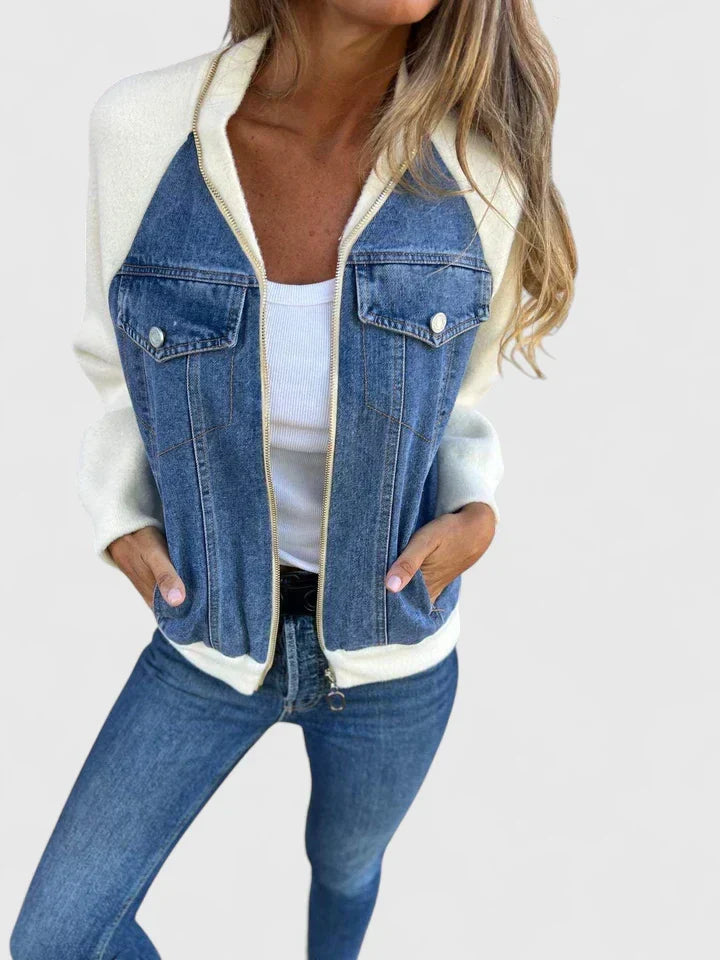 Martha™ | V-Neck Zip Jacket