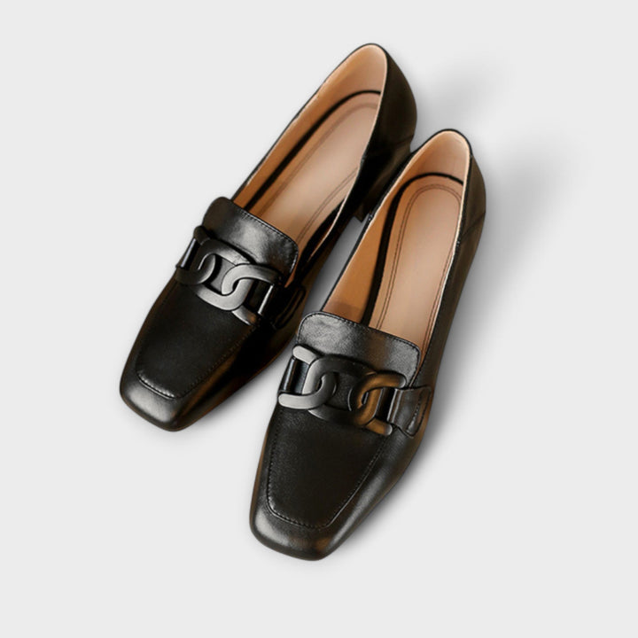 Isabelle™ | Chain-Detail Loafers