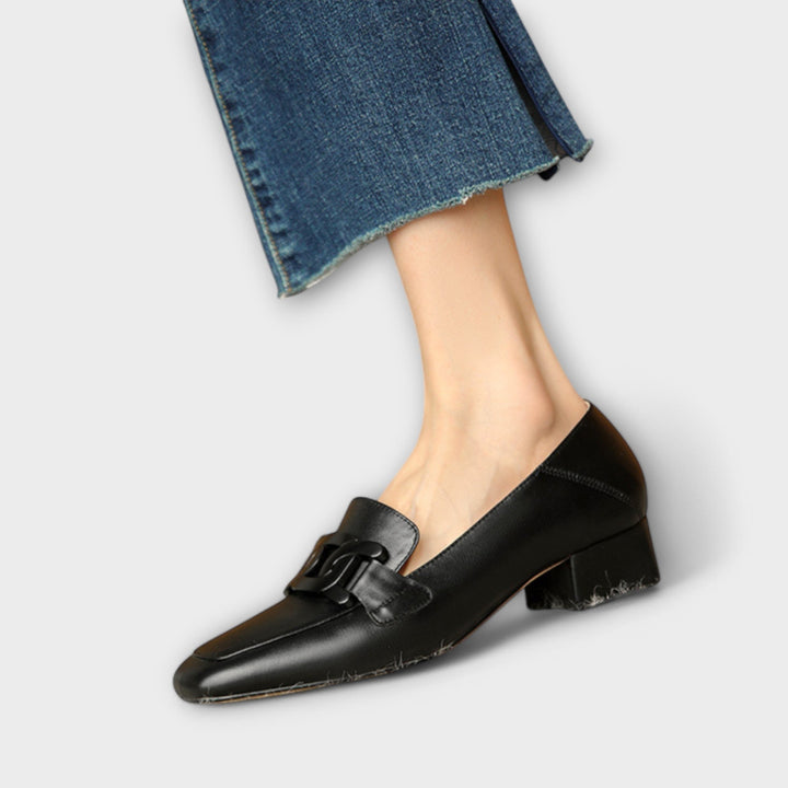 Isabelle™ | Chain-Detail Loafers