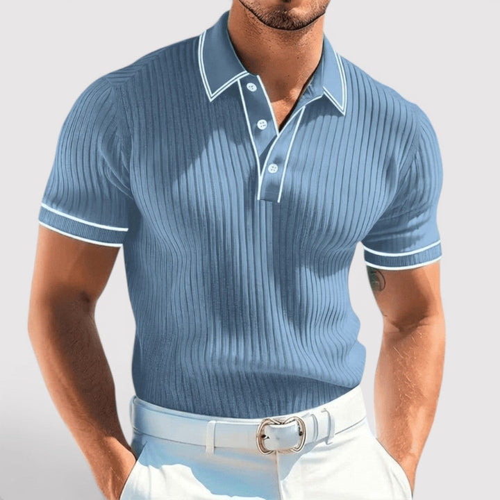 Michael Sydney men's polo shirt, front view