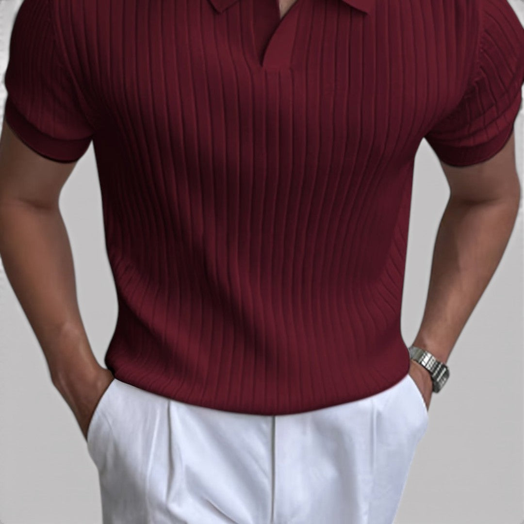 Michael Sydney men's polo shirt, front view