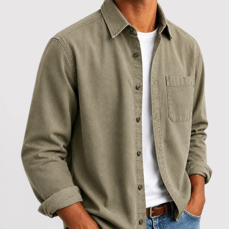 Michael Sydney men's casual shirt, front view