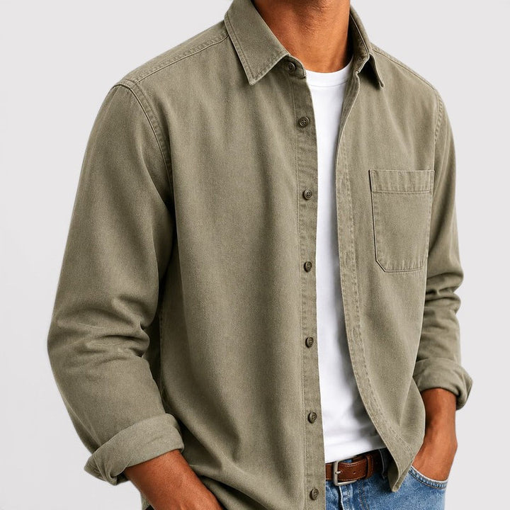 Michael Sydney men's casual shirt, front view