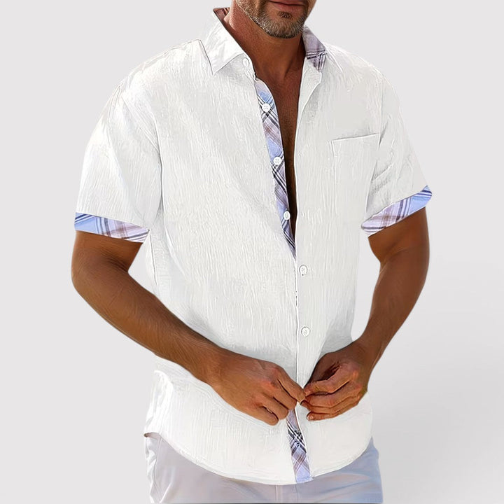 Michael Sydney men's summer shirt, front view