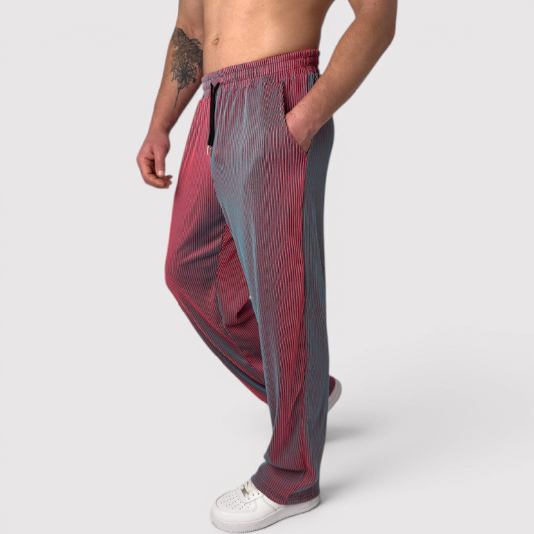 Michael Sydney men's wide-fit pants, front view