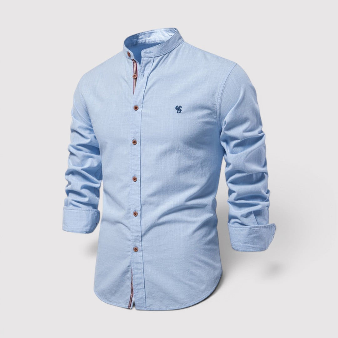 Michael Sydney men's shirt in a simple design, front view