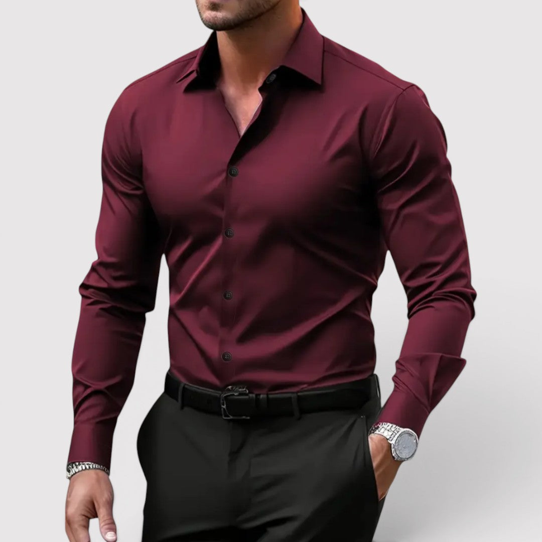 Michael Sydney men's long-sleeve shirt, front view