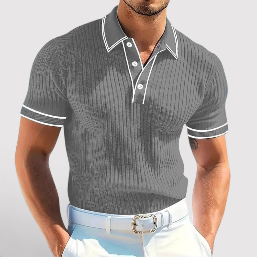 Michael Sydney men's polo shirt, front view
