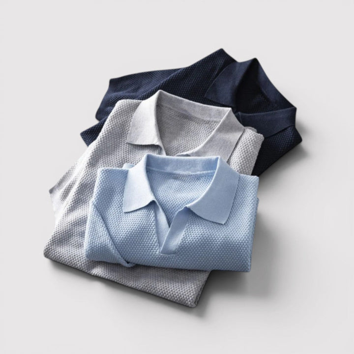 Michael Sydney men's polo shirt, front view