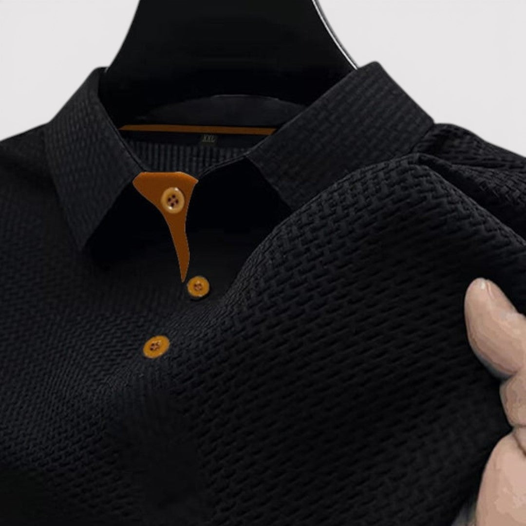 Michael Sydney men's polo shirt, front view