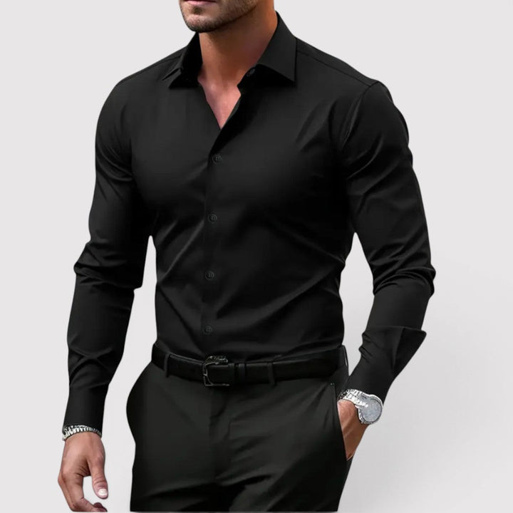 Michael Sydney men's long sleeve shirt, front view