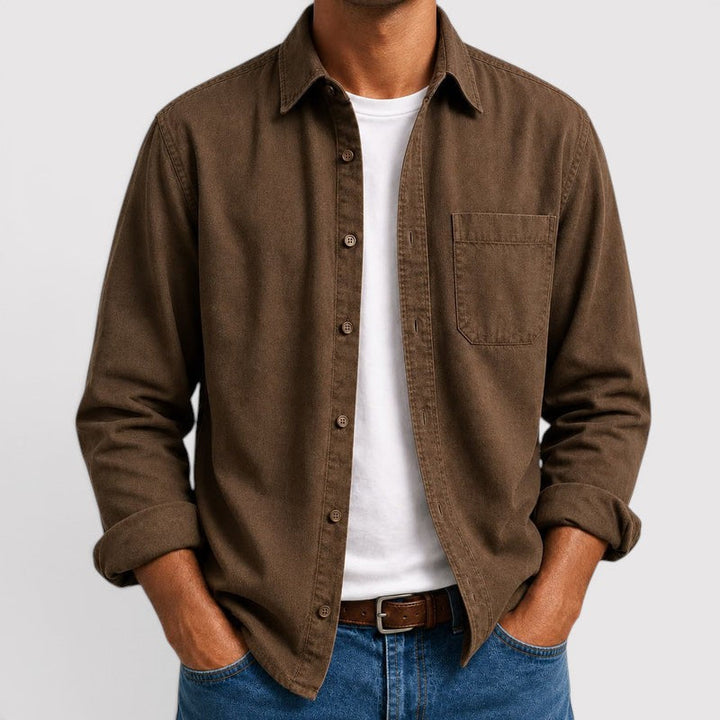 Michael Sydney men's casual shirt, front view