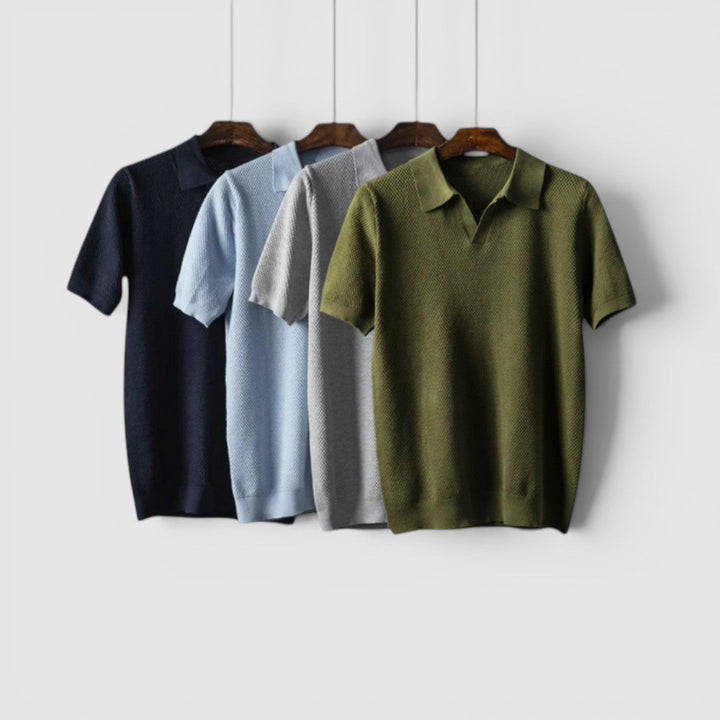 Michael Sydney men's polo shirt, front view