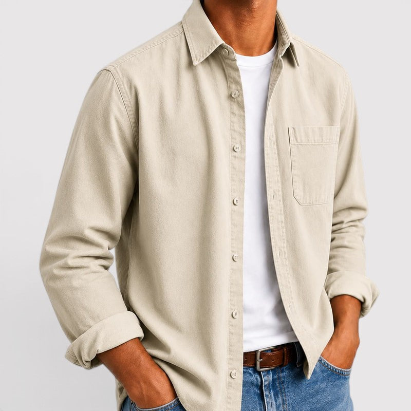 Michael Sydney men's casual shirt, front view