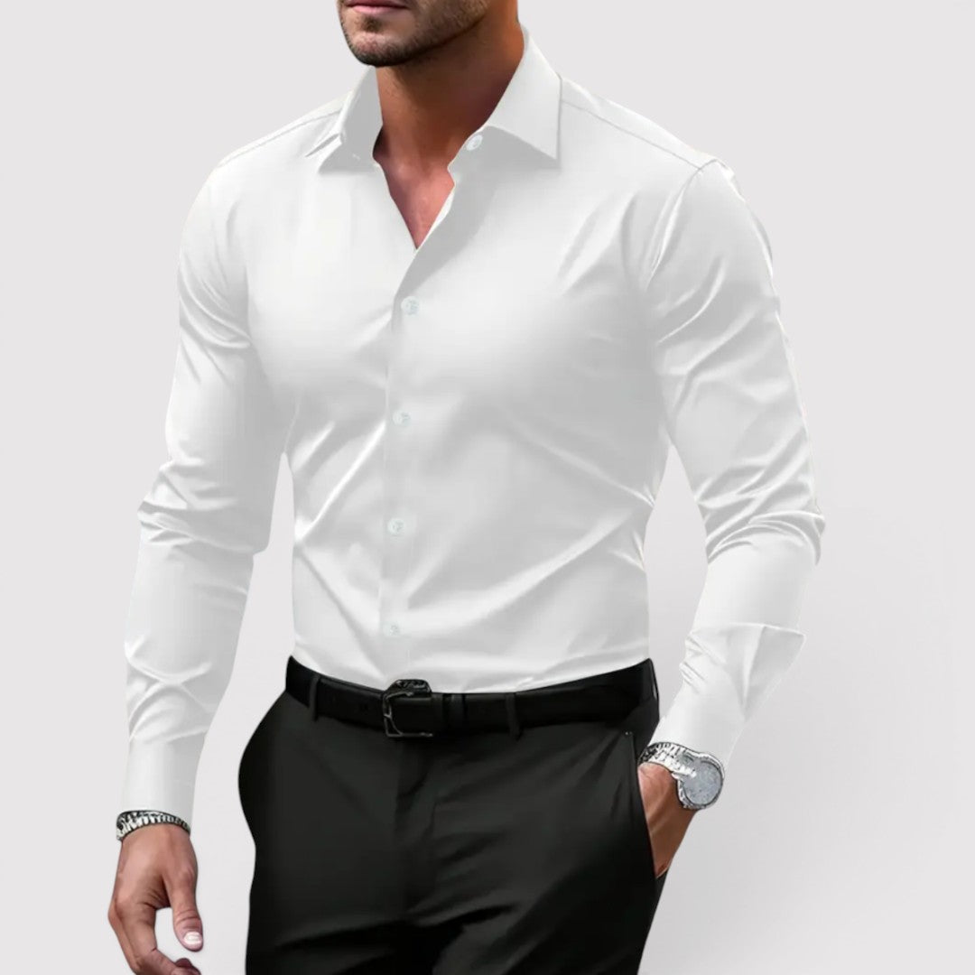 Michael Sydney men's long sleeve shirt, front view