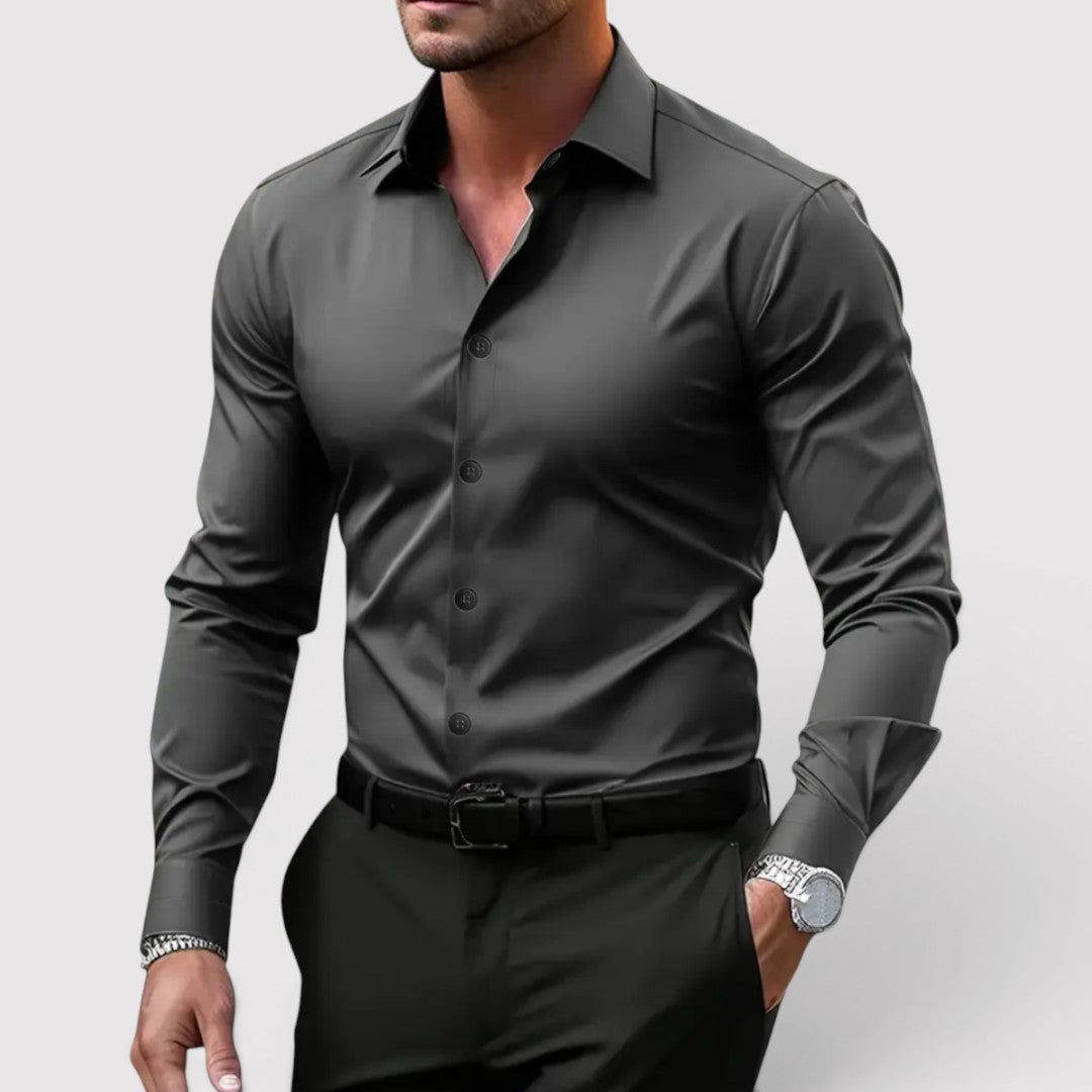 Michael Sydney men's long-sleeve shirt, front view