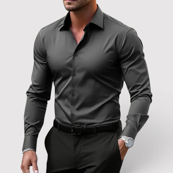 Michael Sydney men's long-sleeve shirt, front view