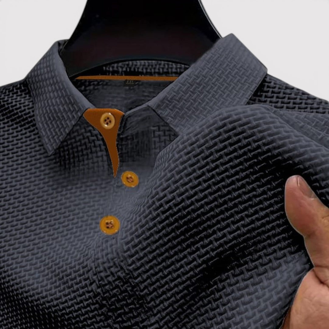 Michael Sydney men's polo shirt, front view