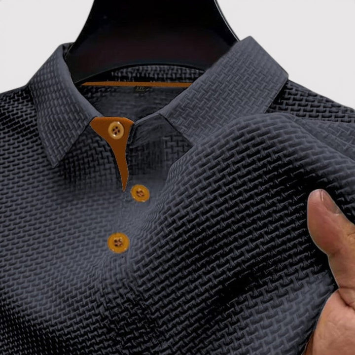 Michael Sydney men's polo shirt, front view