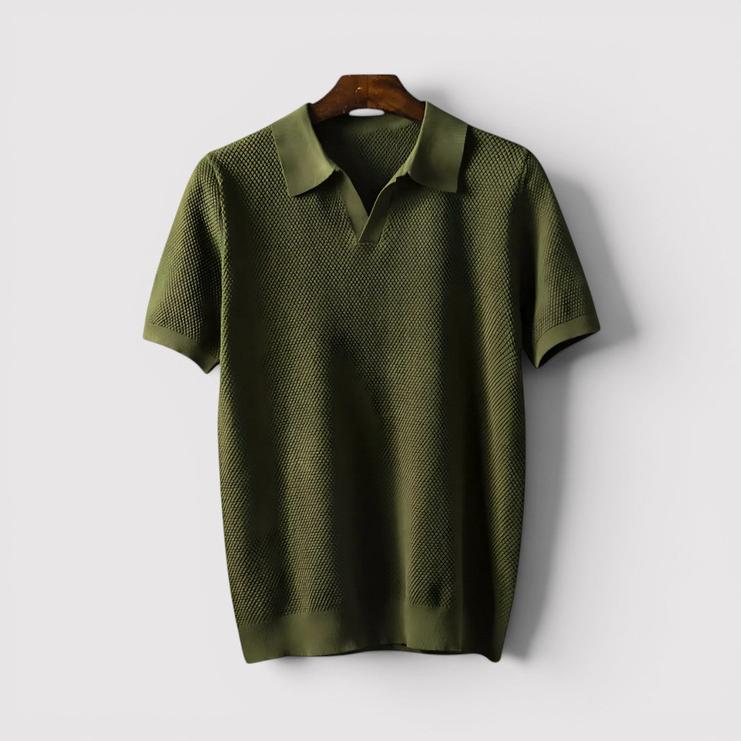 Michael Sydney men's polo shirt, front view
