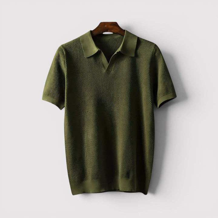 Michael Sydney men's polo shirt, front view