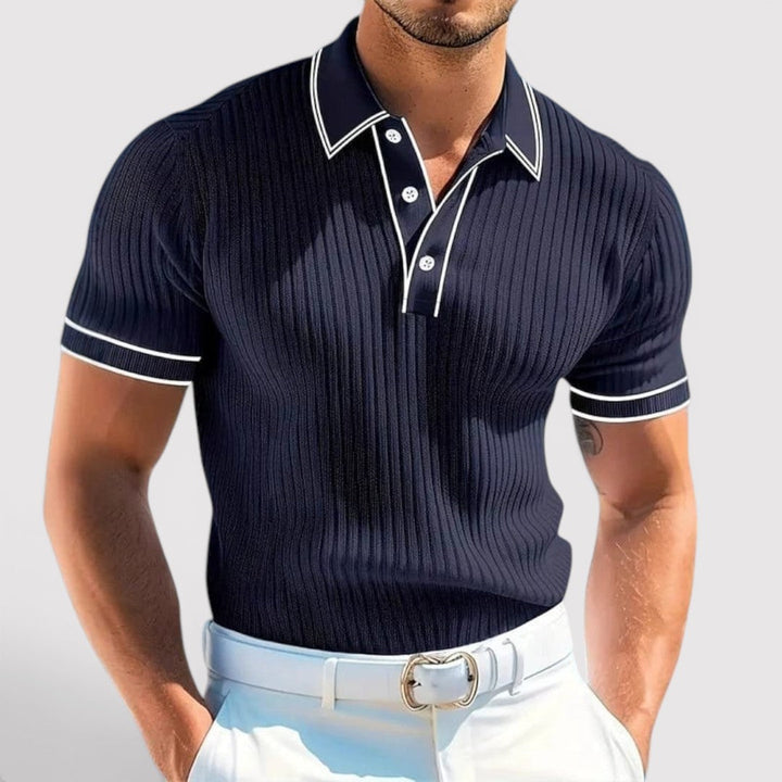 Michael Sydney men's polo shirt, front view