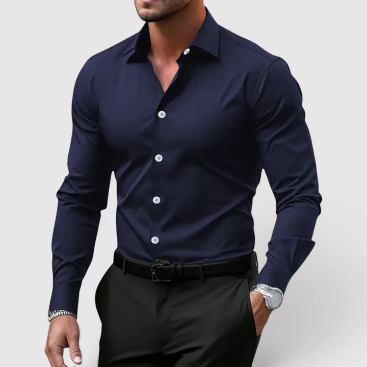 Michael Sydney men's long-sleeve shirt, front view