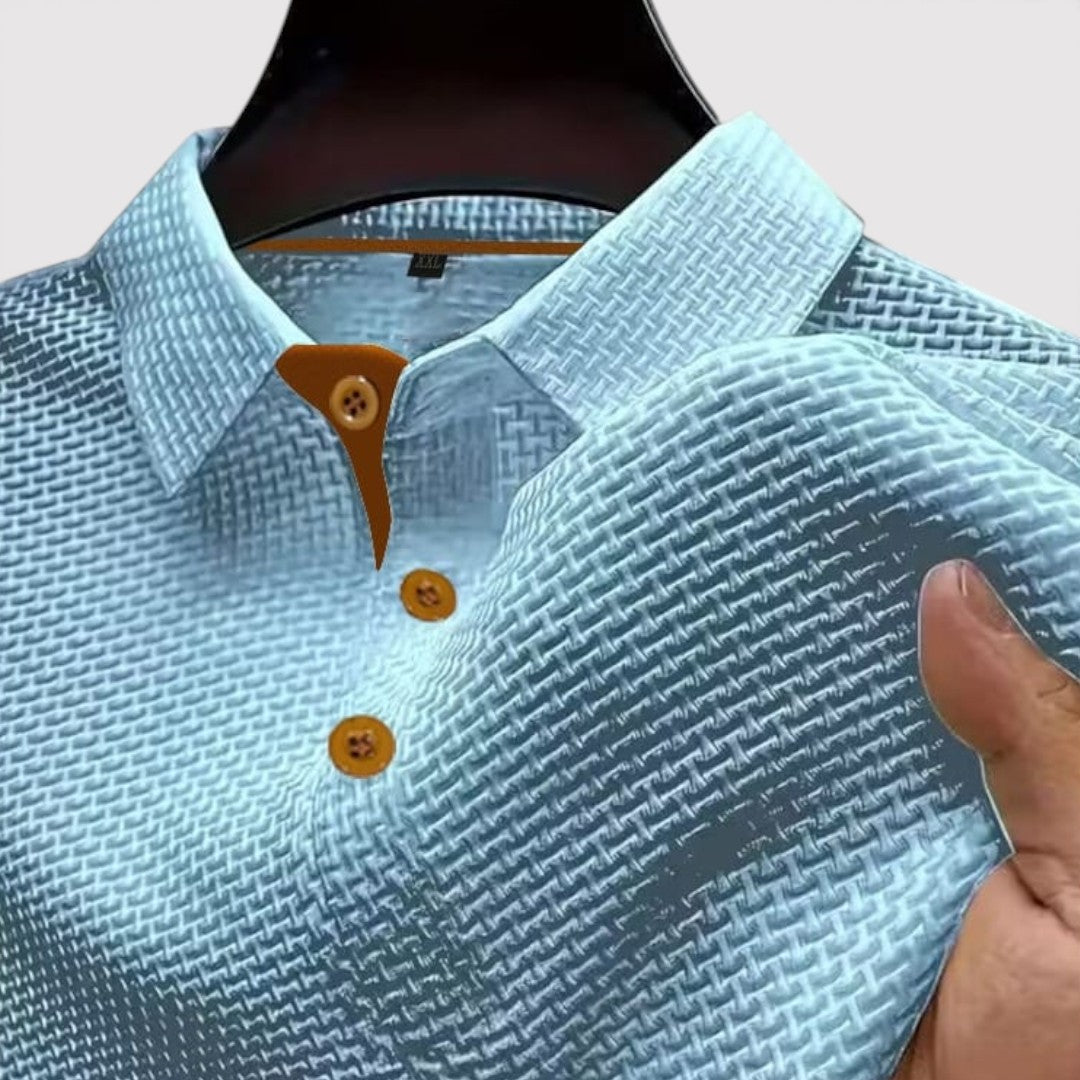 Michael Sydney men's polo shirt, front view
