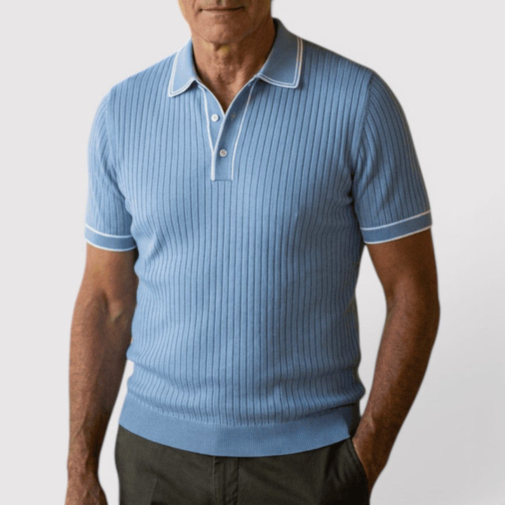 Michael Sydney men's polo shirt, front view