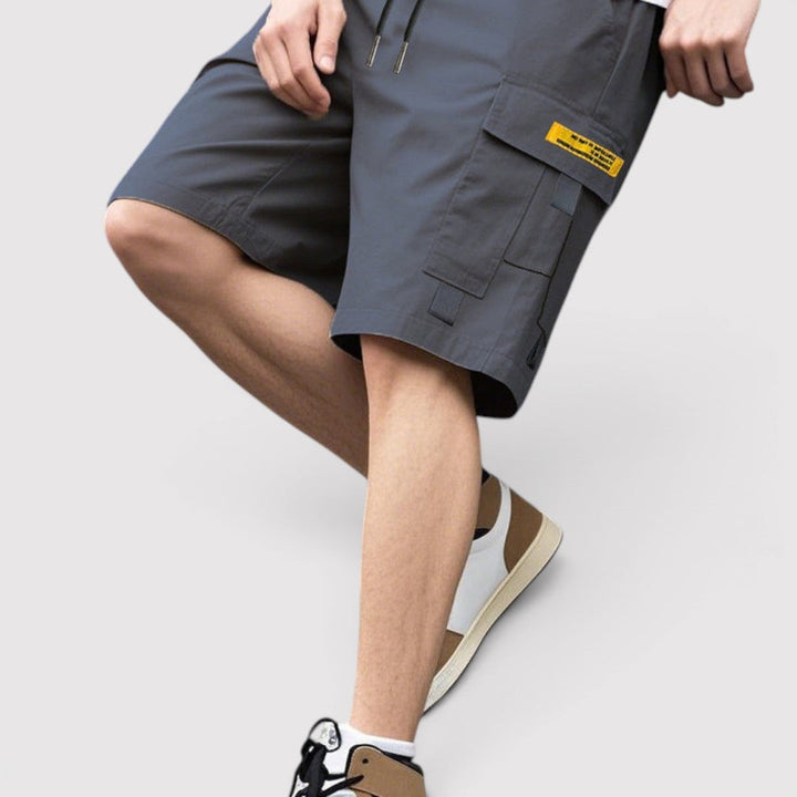 Michael Sydney men's cargo shorts, front view