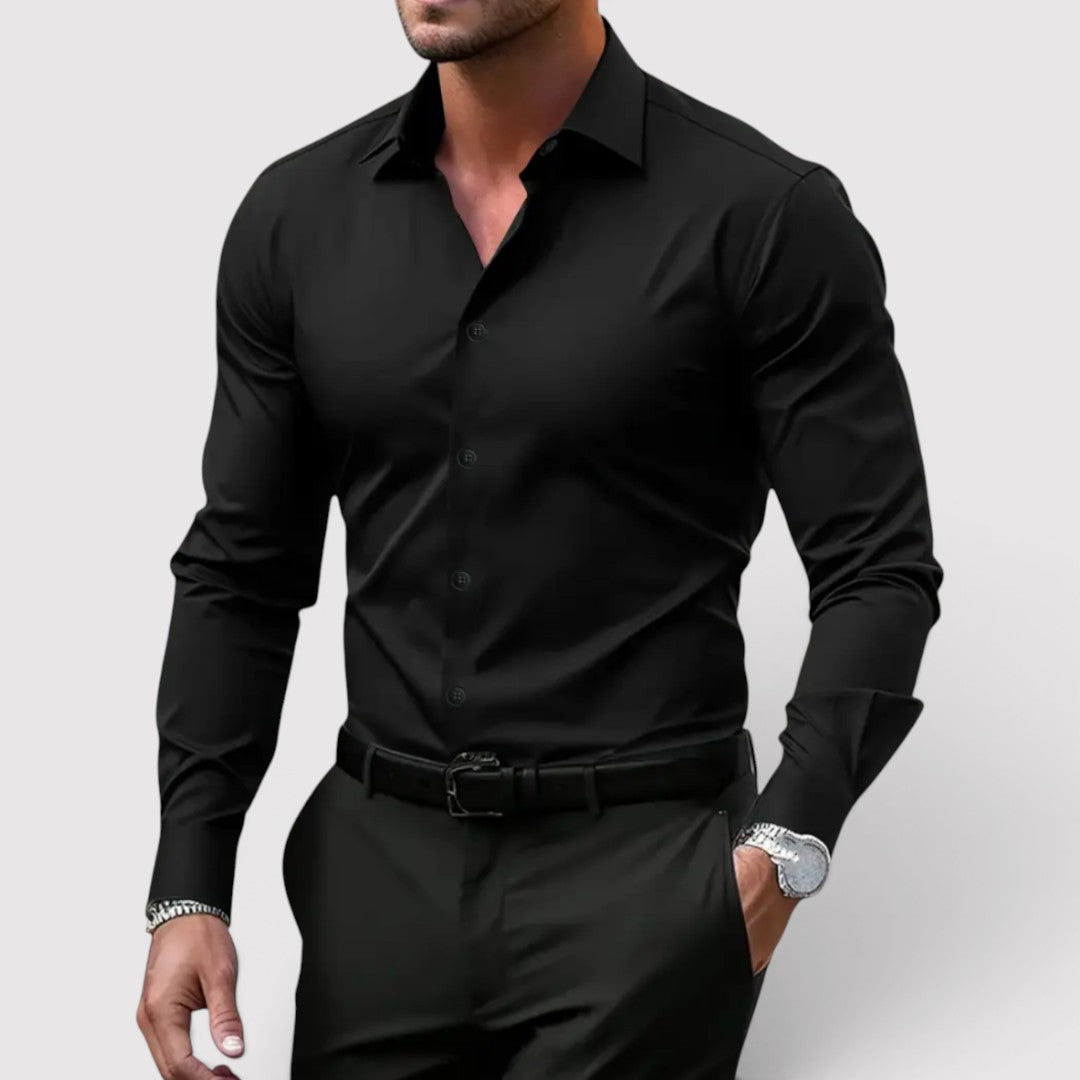 Michael Sydney men's long-sleeve shirt, front view