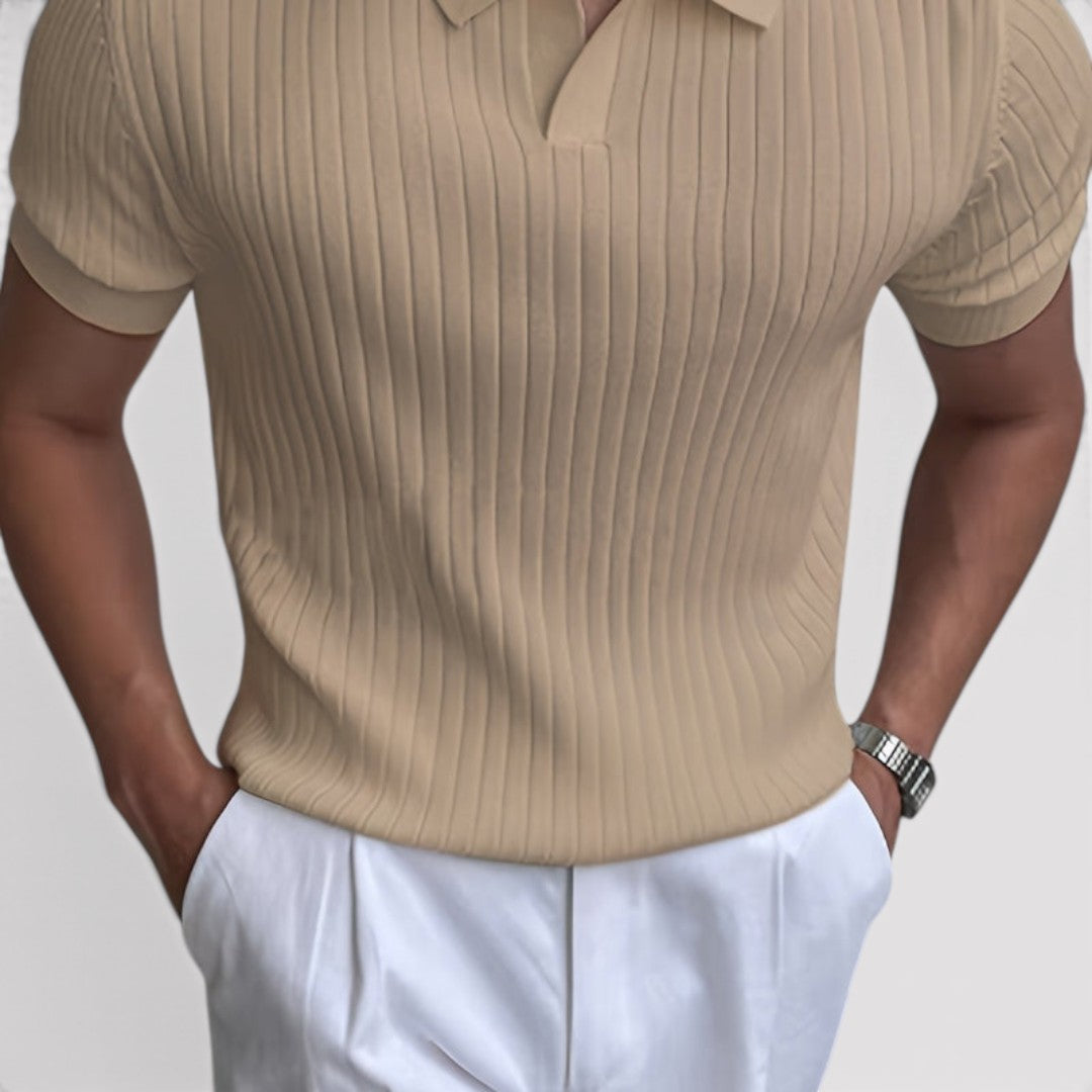 Michael Sydney men's polo shirt, front view