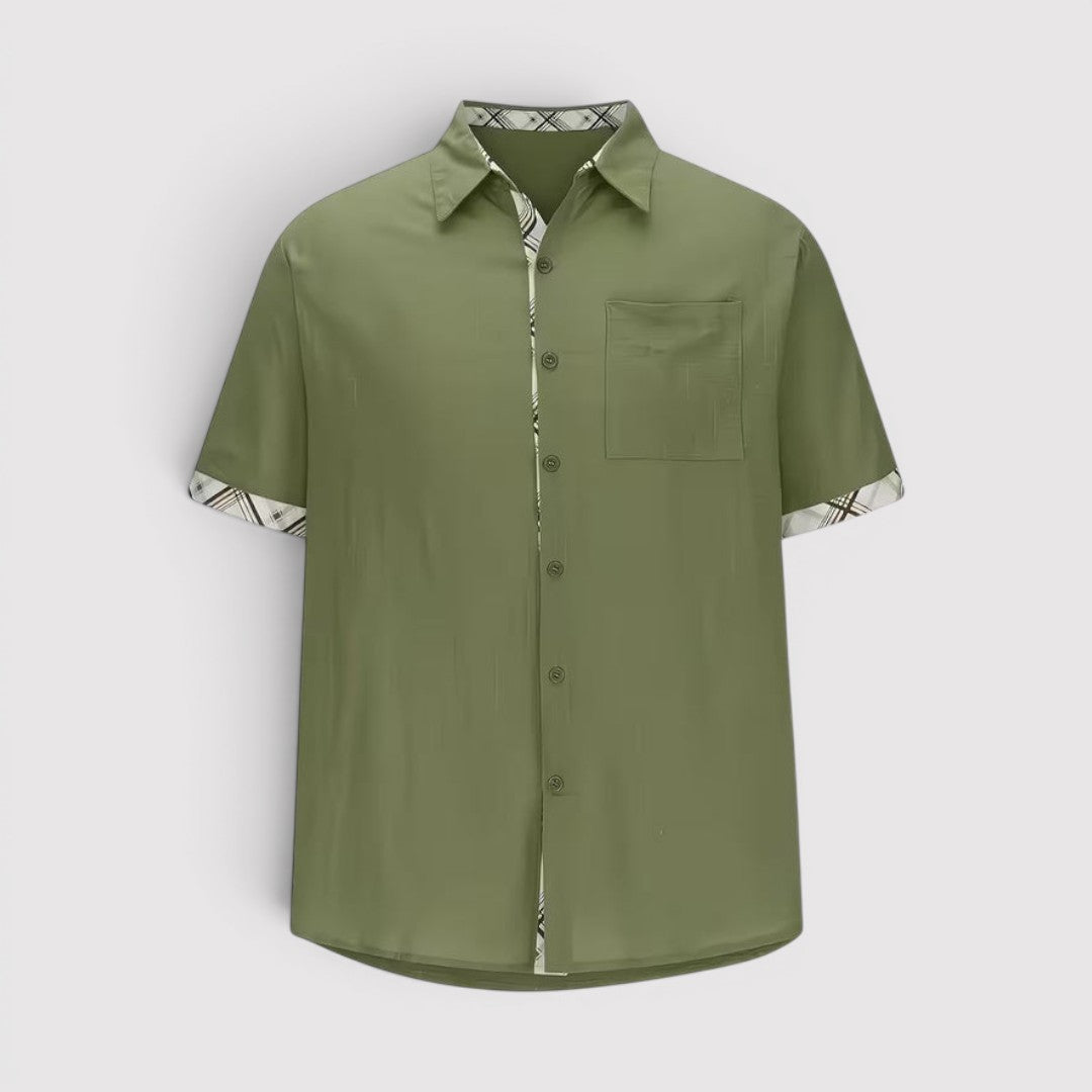 Michael Sydney men's summer shirt, front view
