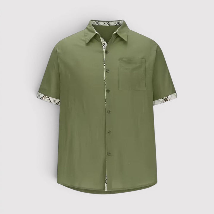 Michael Sydney men's summer shirt, front view