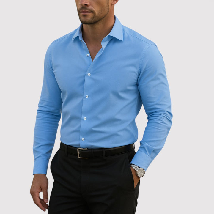 Michael Sydney men's long sleeve shirt, front view