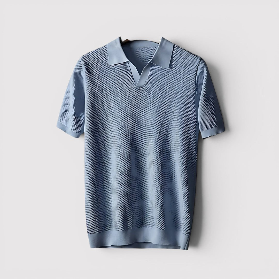 Michael Sydney men's polo shirt, front view