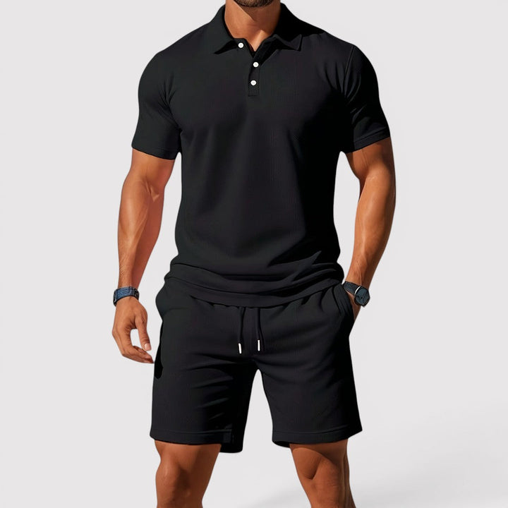 Michael Sydney men's summer set, front view