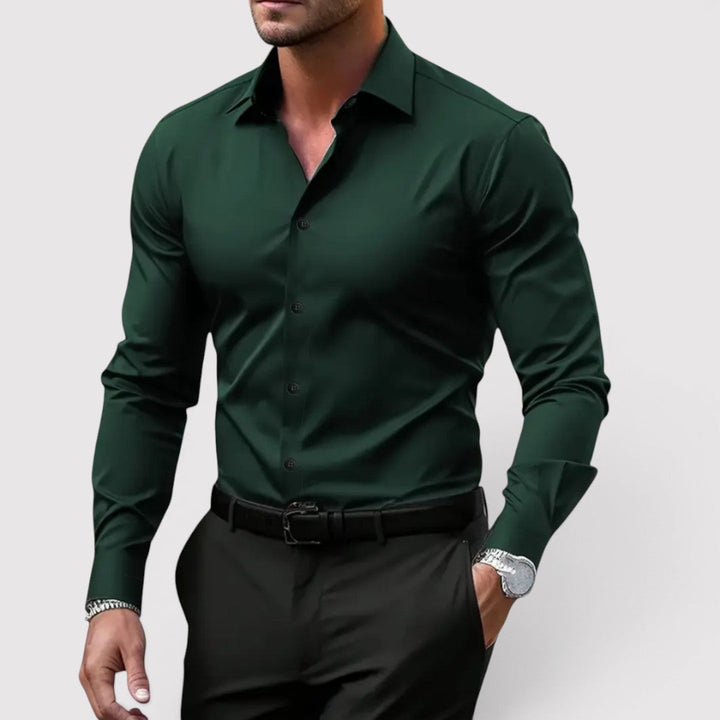 Michael Sydney men's long sleeve shirt, front view