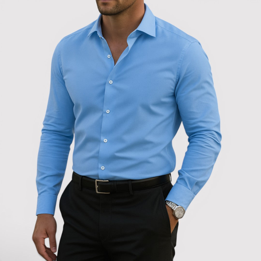 Michael Sydney men's long-sleeve shirt, front view