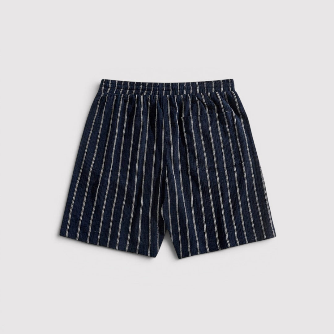 Michael Sydney men's striped shorts, front view
